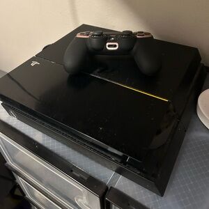 Playstation 4 with controller